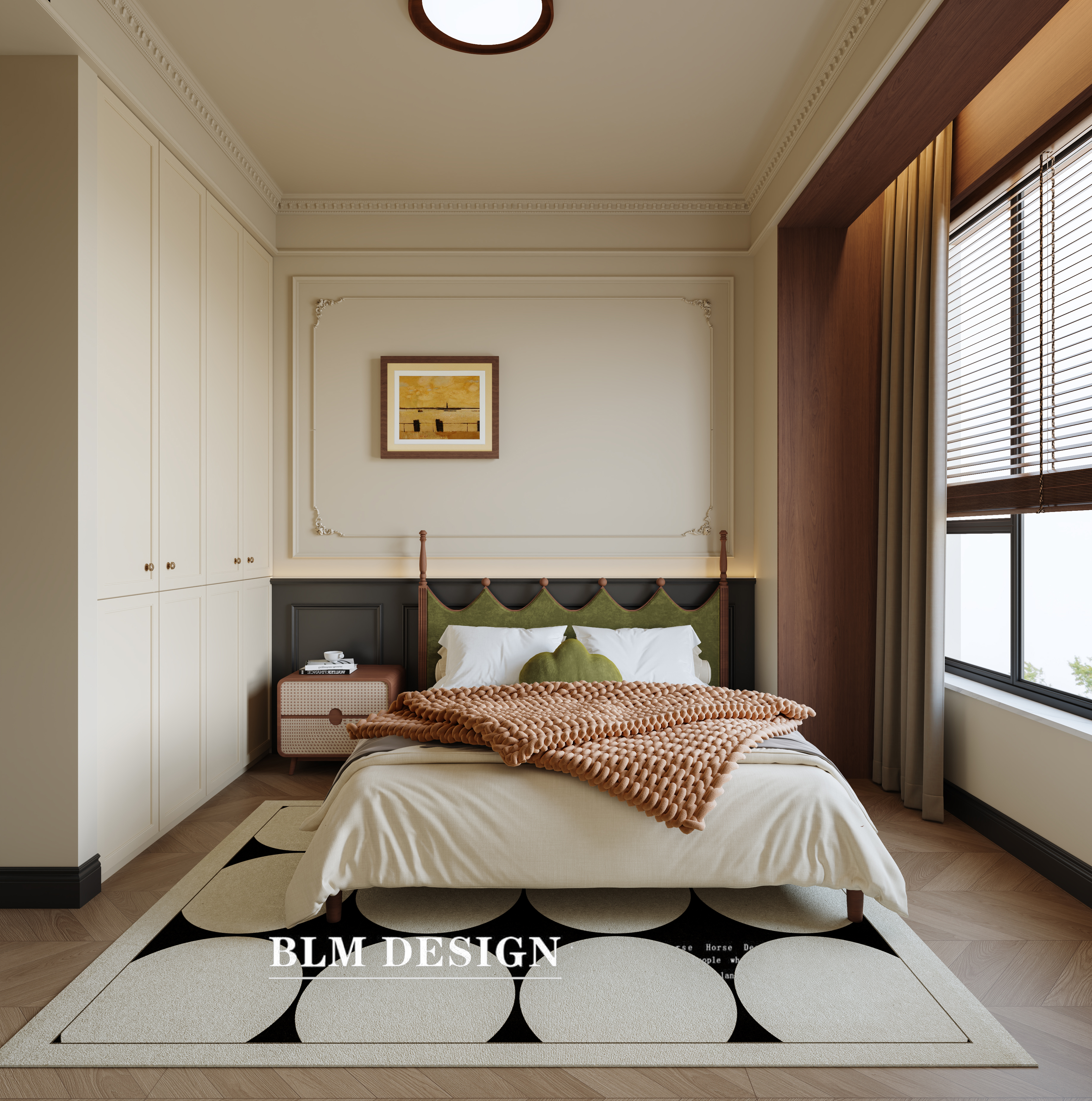 法式中古别墅设计案例分享-4