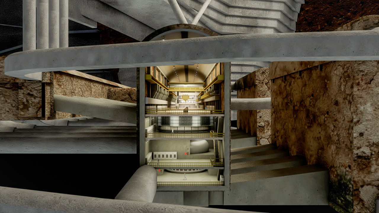 Hidroituango 水电站 3D 动画项目-2