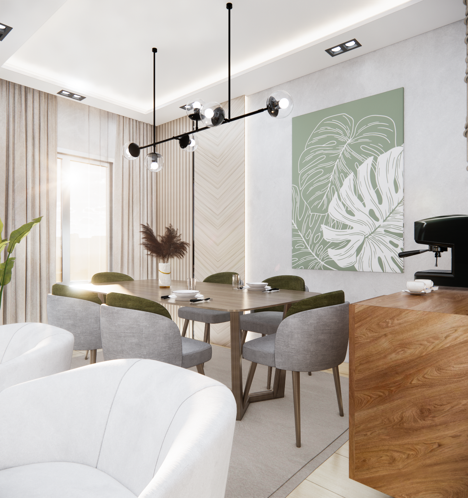 B O H O DINNING 餐厅设计-2