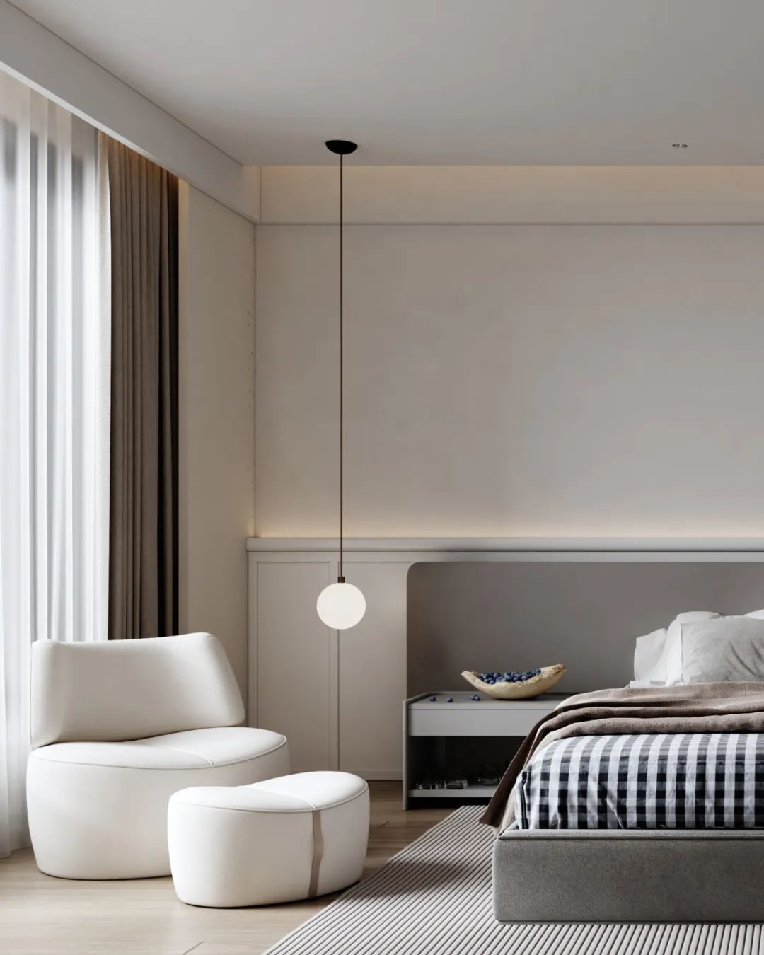 480㎡现代美式丨碧桂园丨中国湖南丨纵向·空间设计-20