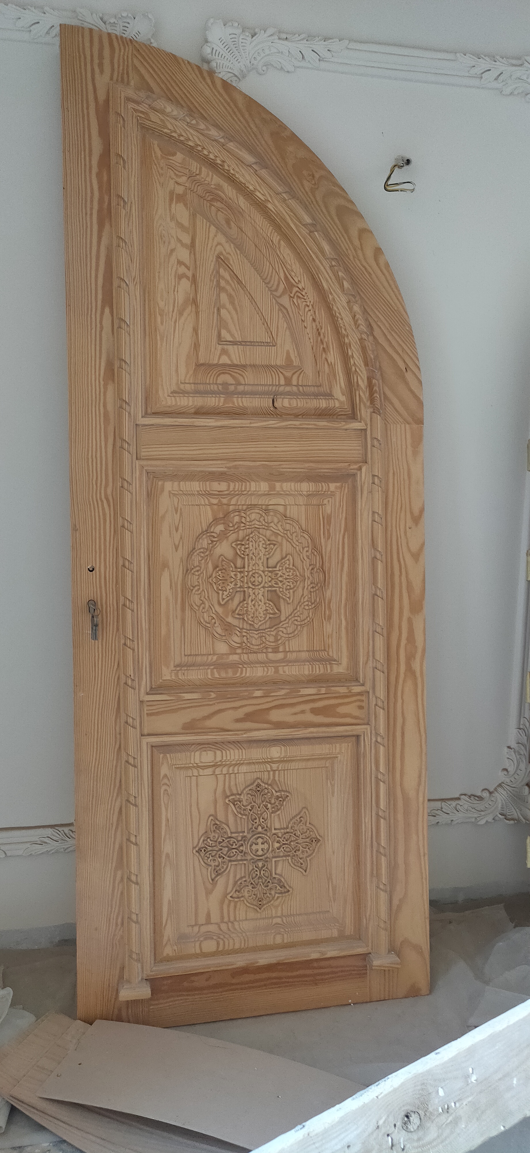 CNC wooden work for church-74