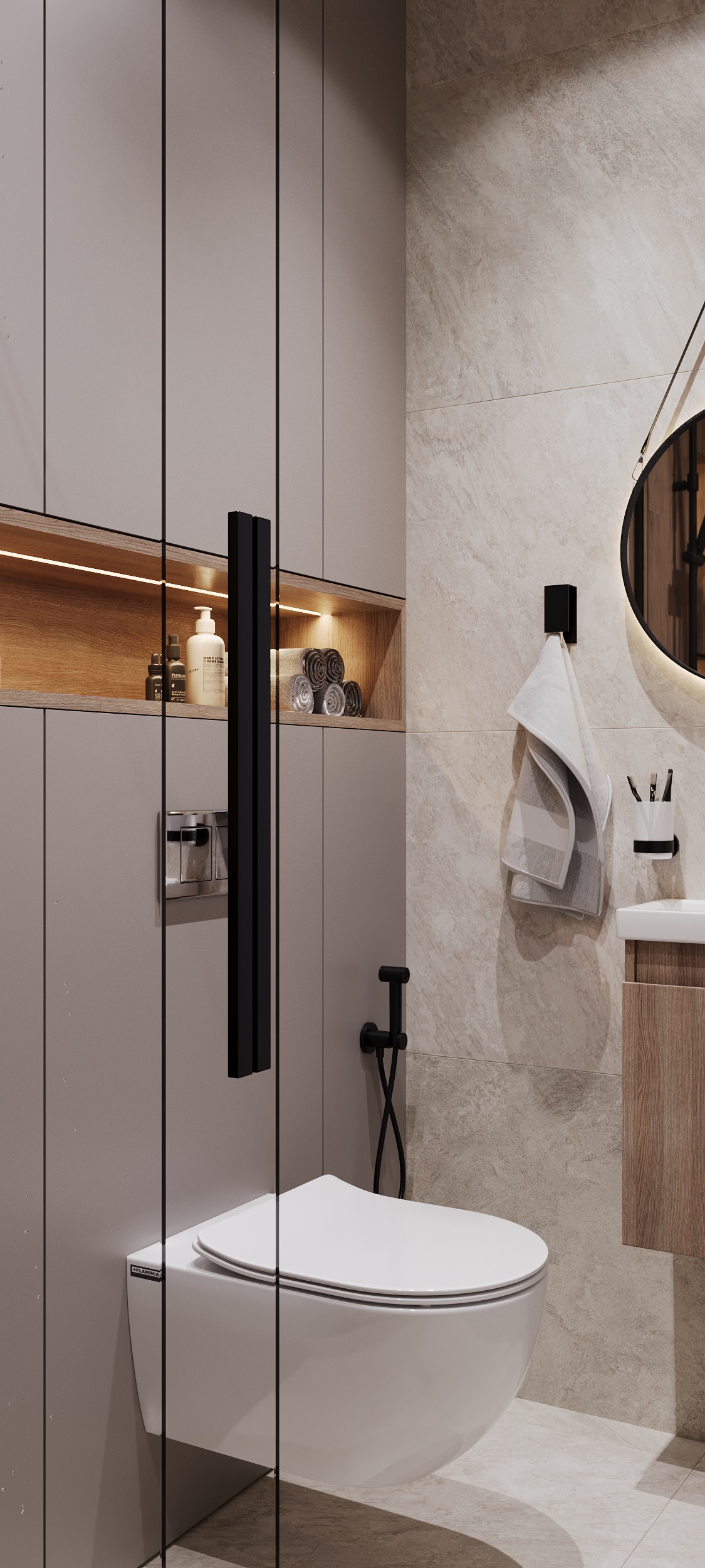 ЖК Домашний 浴室设计丨俄罗斯秋明丨Elena Aksenowa-11