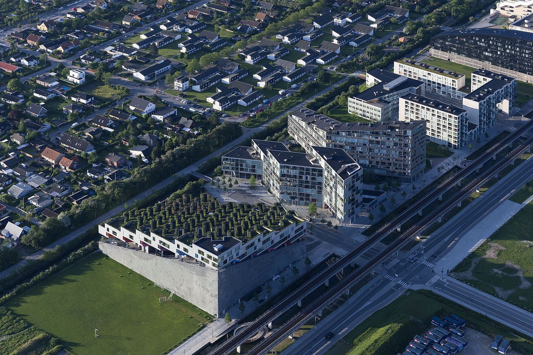 丹麦哥本哈根山地住宅丨BIG – 比亚克·英格斯集团-34