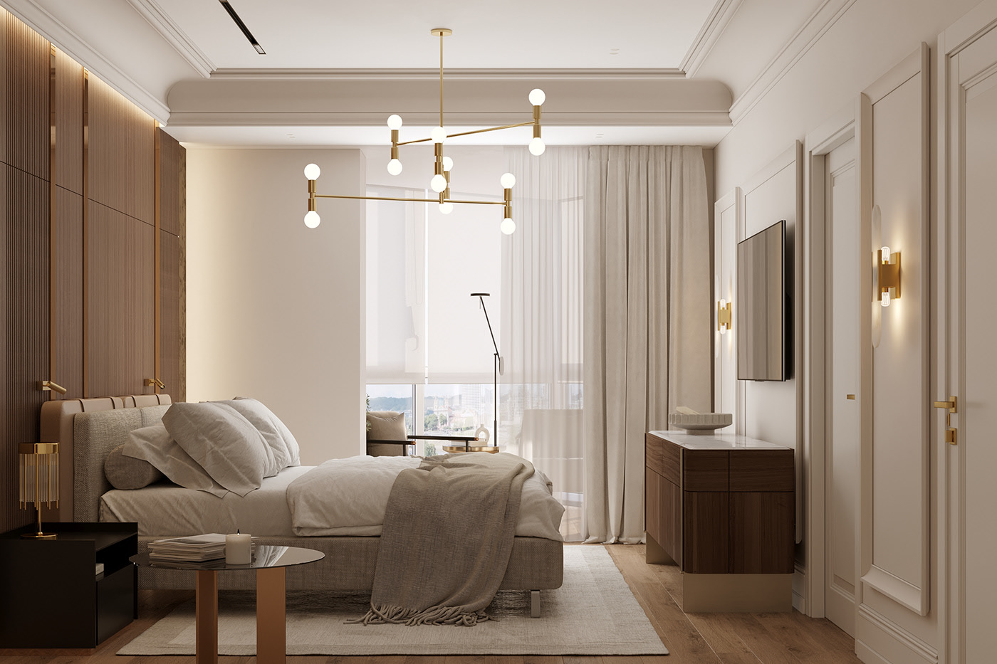 浅色系公寓设计 高级又有格调！-16