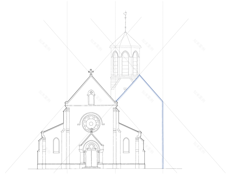 前教堂改造为兼具社区功能的办公楼丨比利时丨OFFICEU architects for urbanity-19