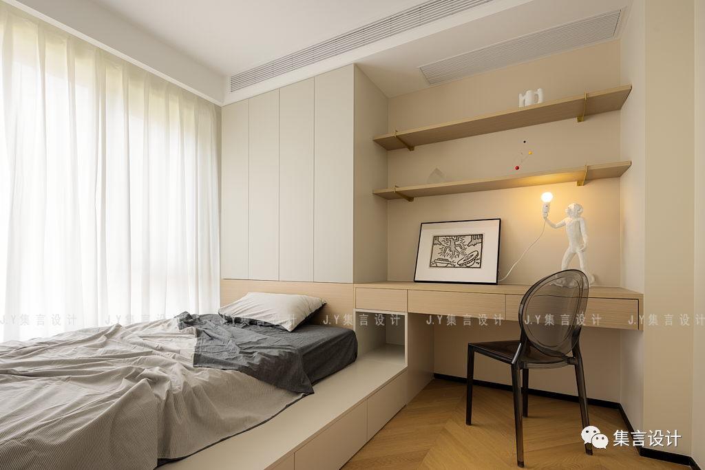 柔木时光 · 奶油原木打造的温馨家居空间-40