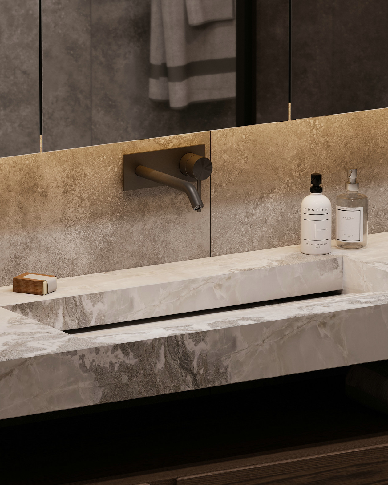 高级灰色系公寓-14