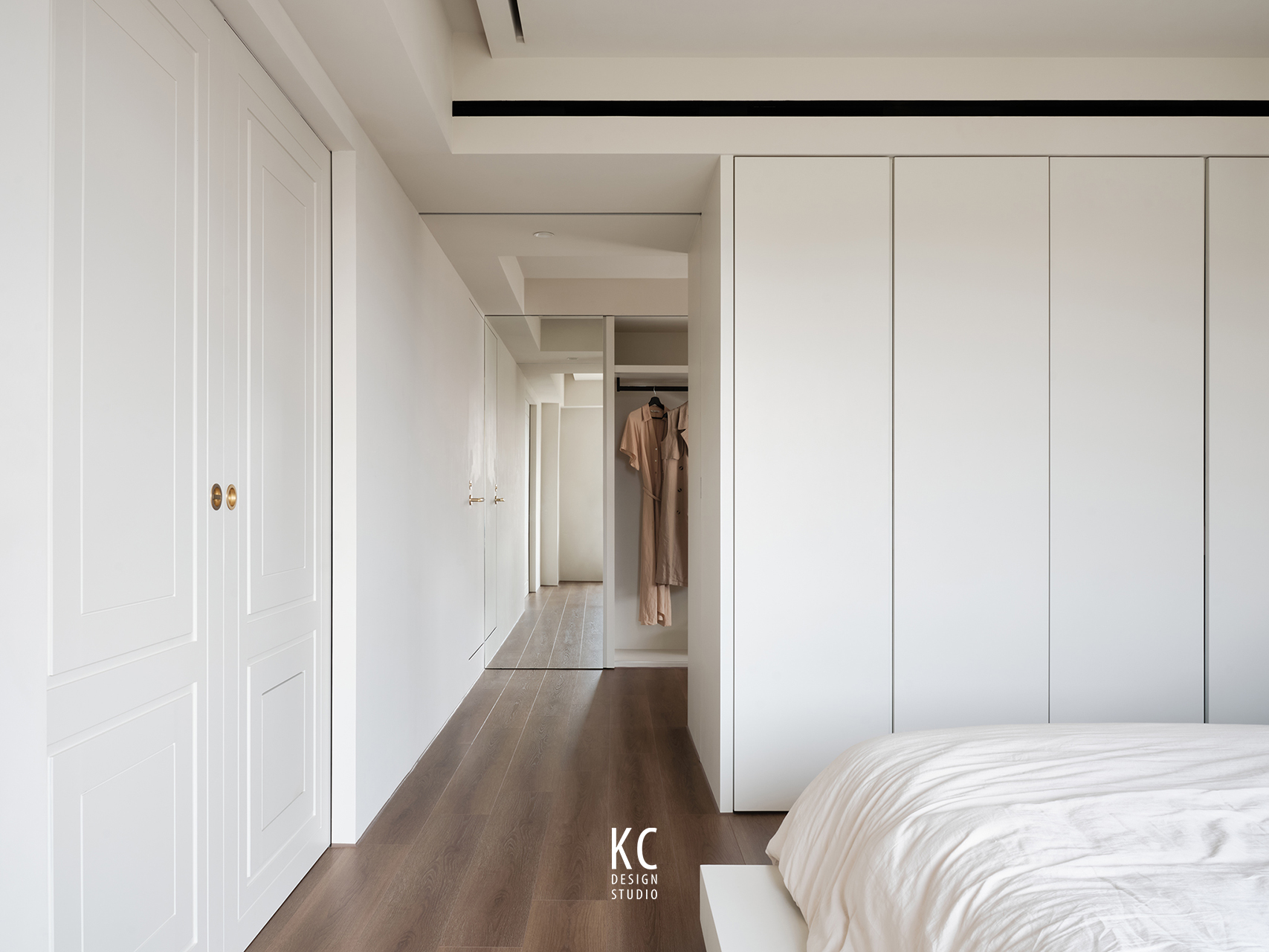 一人二猫的简约舒适生活空间丨KC design studio-16