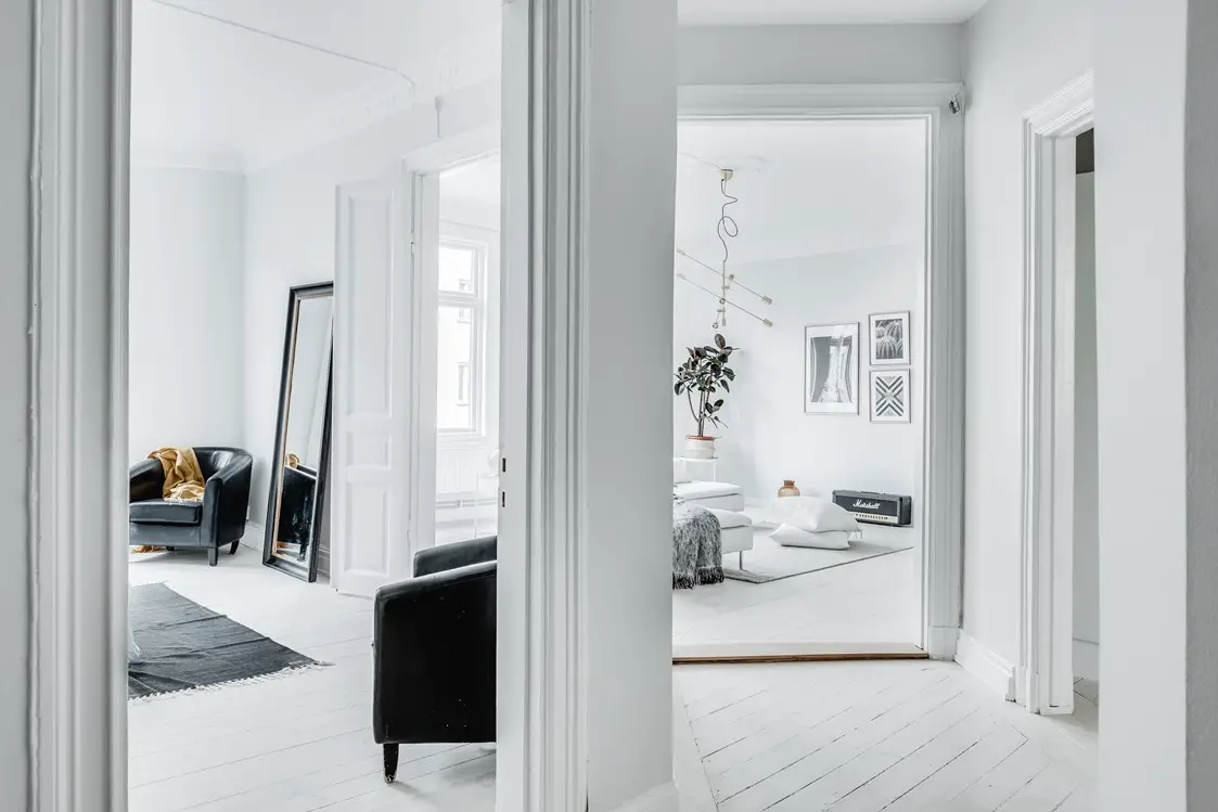 纯白之美 | 极简主义室内设计案例-9