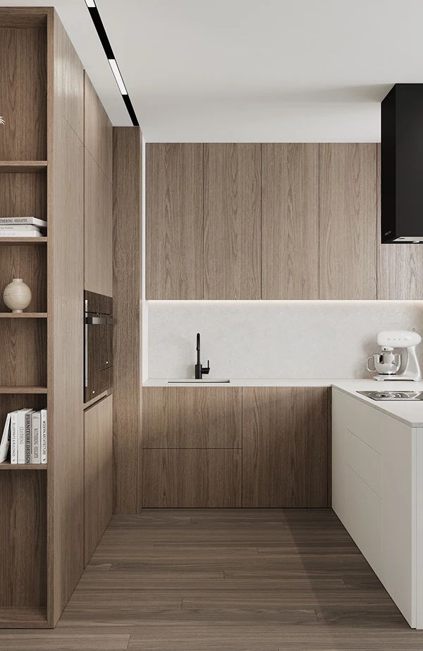 气质非凡的 80㎡空间设计丨Olga Bondar-13