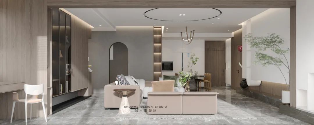 龙湾半岛 138㎡现代家居,十亩设计展现精致生活-15