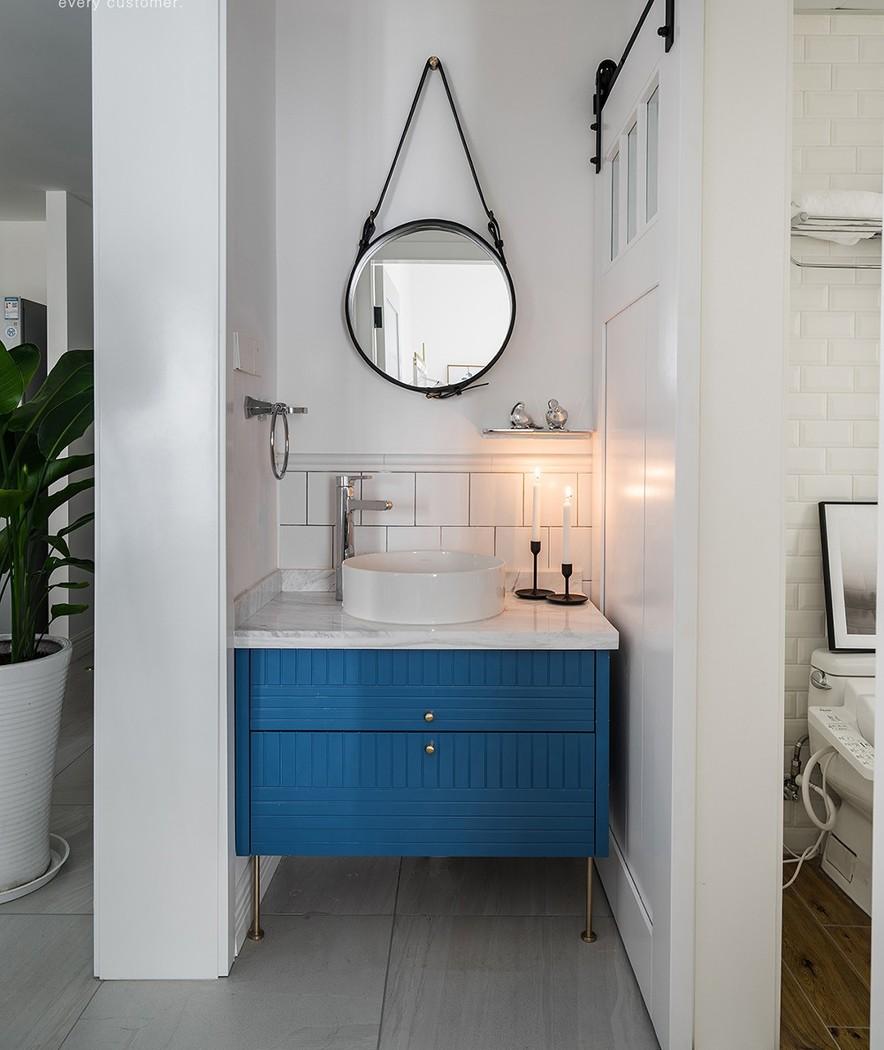 武汉鸿鹄装饰设计丨平层丨520先生为爱妻打造ins北欧小窝-22