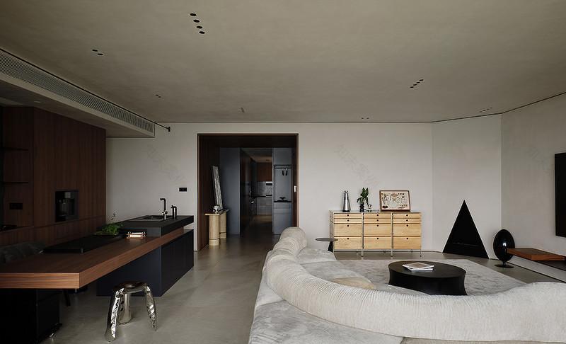 湖景大平层,生活的尽头是极简-28