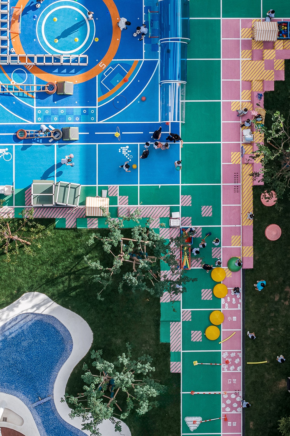飞行棋幼儿园（上海市徐汇区科技幼儿园文定园景观提升）丨中国上海丨VIA维亚景观-43