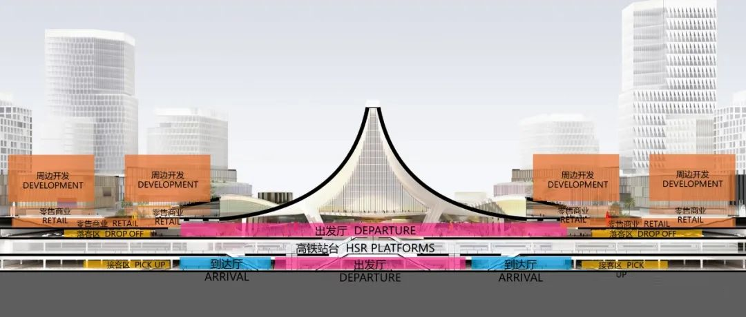 深圳市西丽综合交通枢纽建筑概念设计丨中国深圳丨Farrells联合体-20
