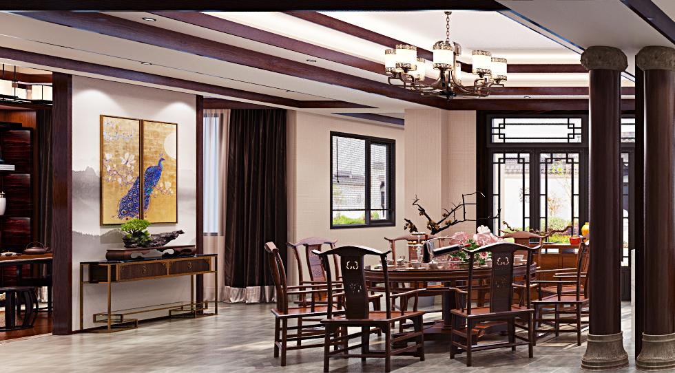 华润悦府中式风别墅-8