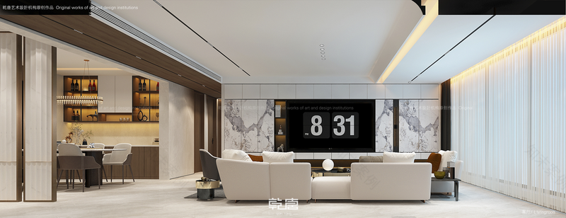 沈阳华润荣华府现代私宅设计丨中国沈阳-5