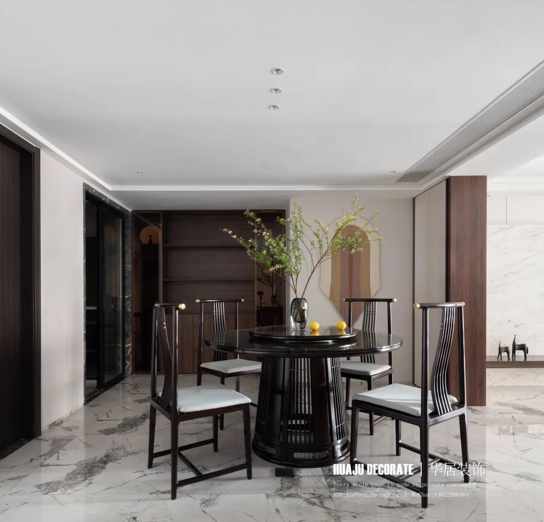 东方首府 · 现代中式风格的精致生活空间丨华居装饰-24