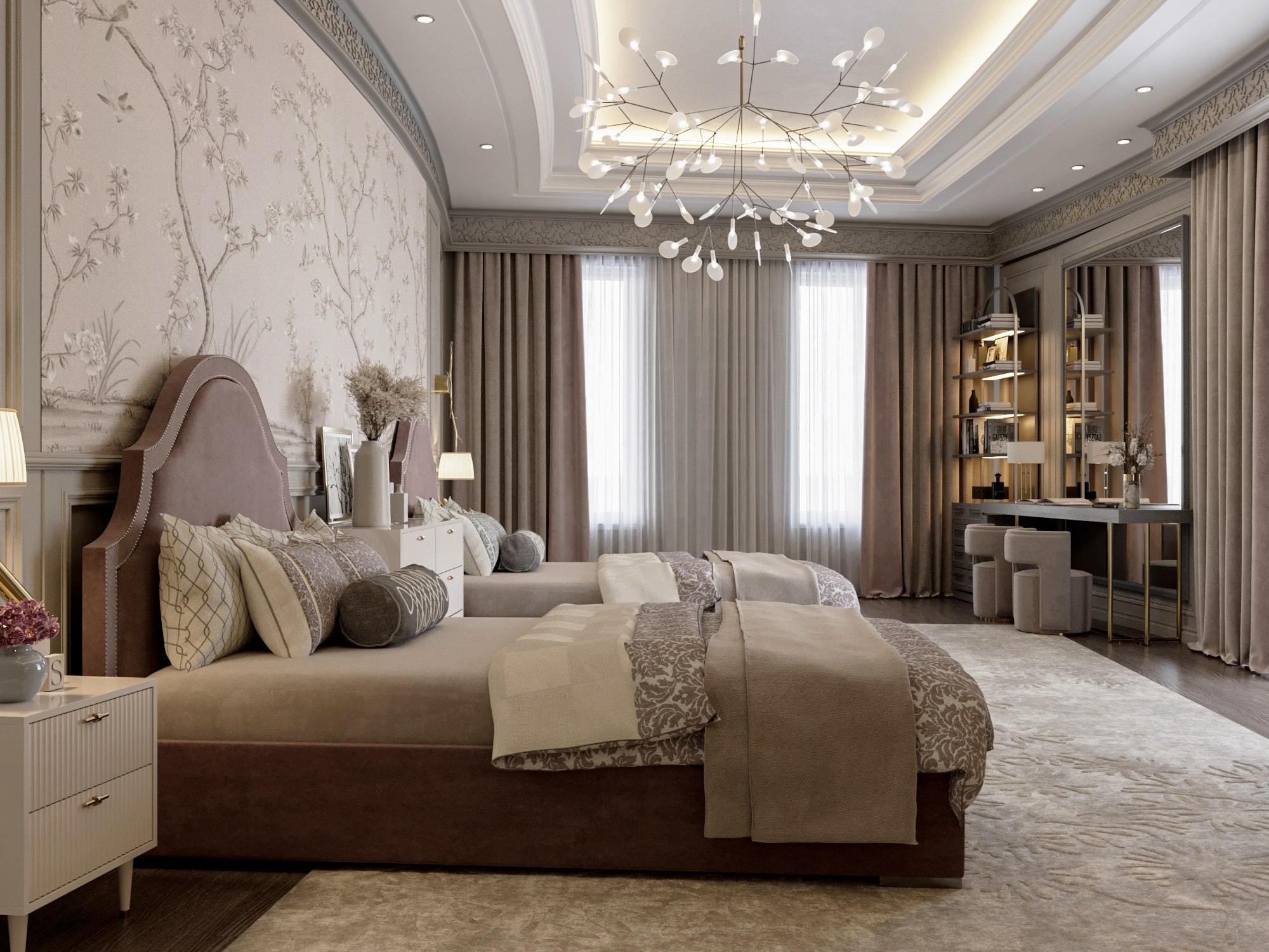 利雅得卧室丨沙特阿拉伯利雅得丨ARKI studio-2