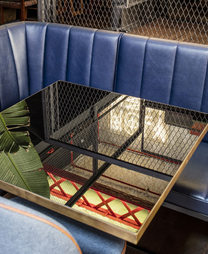 巴塞罗那EL MAMA复古艺术风格餐厅设计-7