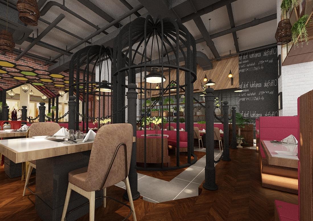 南昌叙尚坊餐厅 吧台就餐区设计展示-6