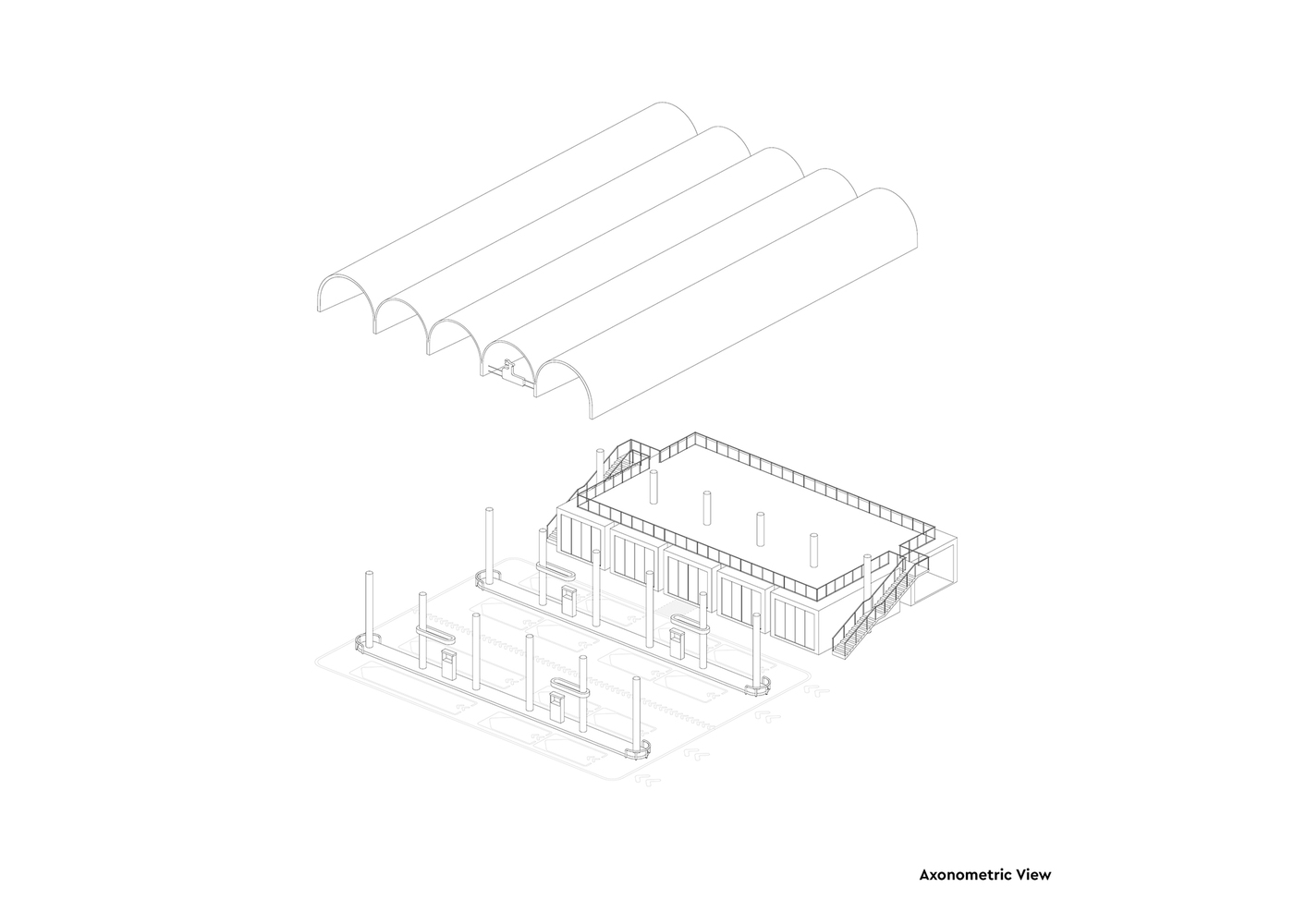 多元曲面屋顶的创新加油站设计丨中国东营-49