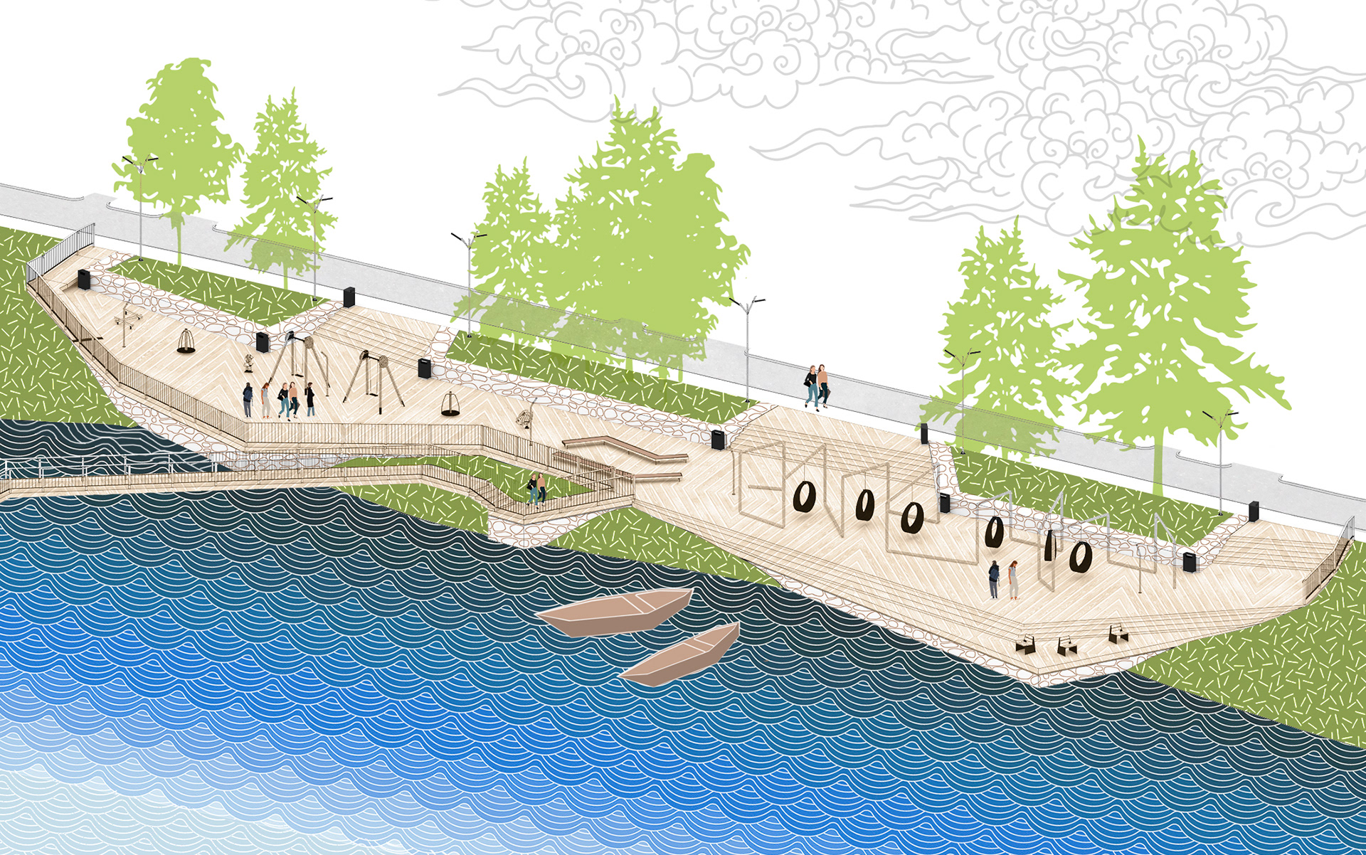 700 周年滨河路美化概念设计丨俄罗斯-10