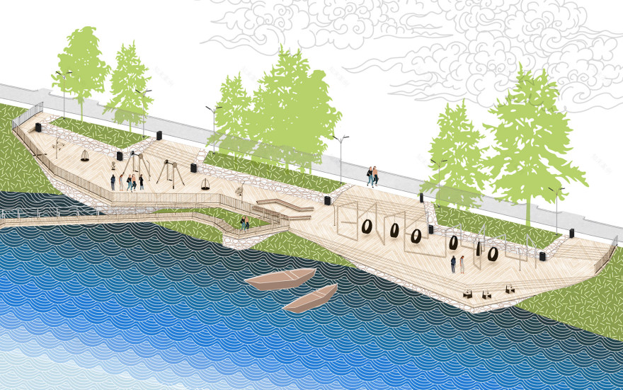 700 周年滨河路美化概念设计丨俄罗斯-10