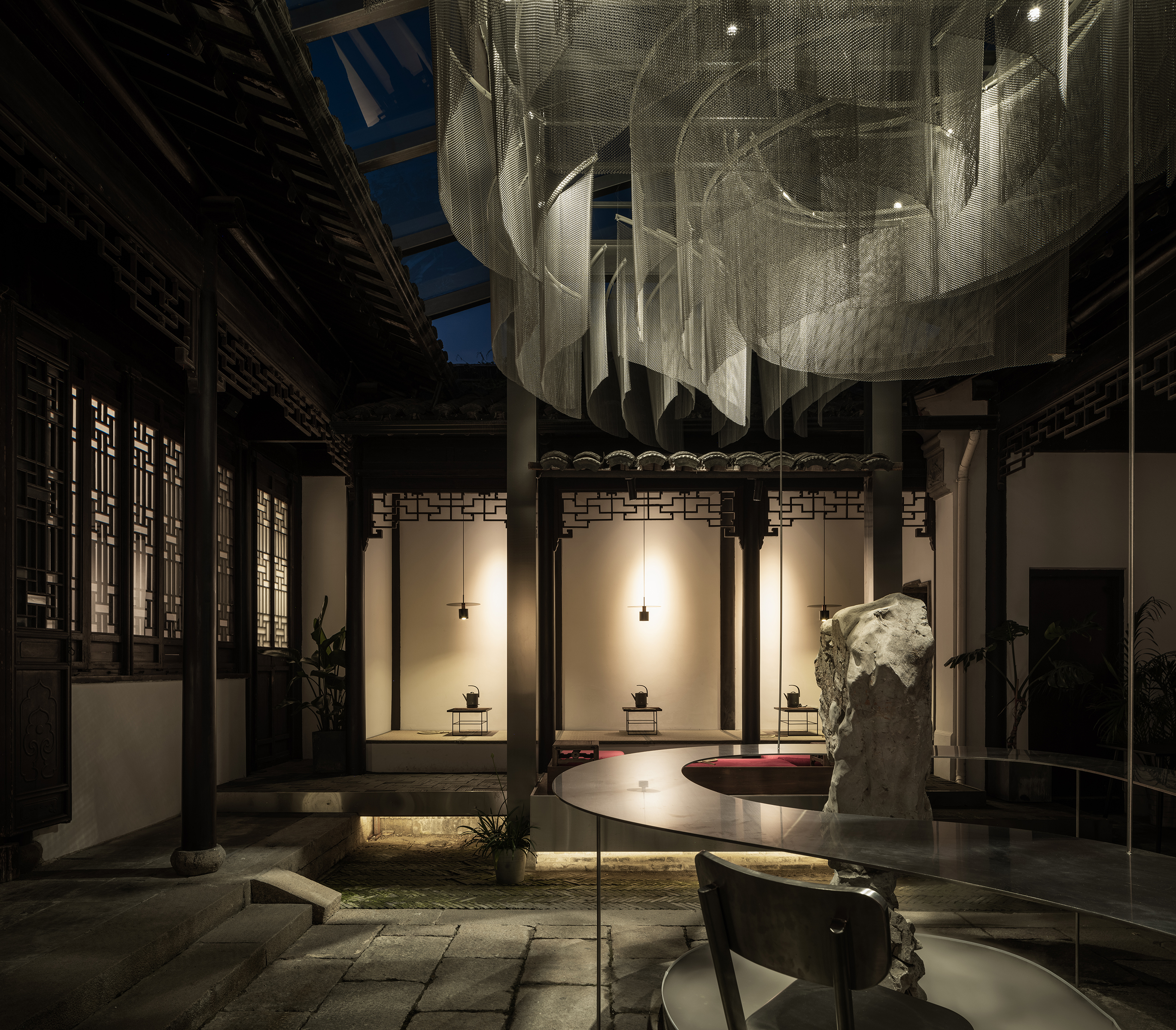 平江路“花容”茶饮空间改造设计丨中国苏州丨上海可空建筑设计工作室-50