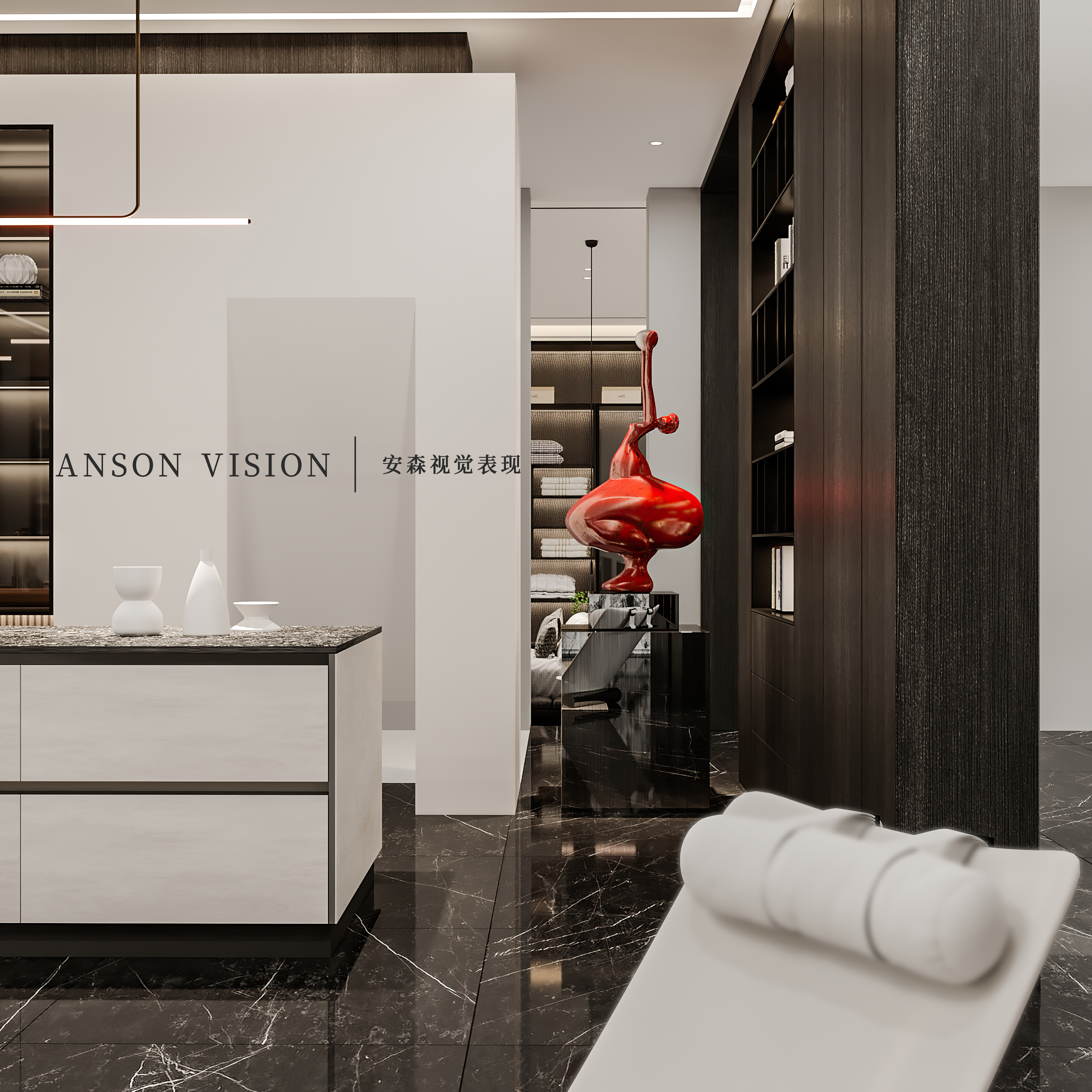 几木三舍现代商业空间表现丨Ansonvision·蒙头睡-23