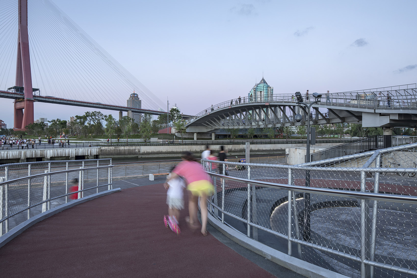 洋泾港步行桥,上海 / 刘宇扬建筑事务所-33
