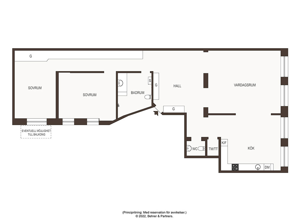 斯德哥尔摩优雅现代经典公寓设计-35