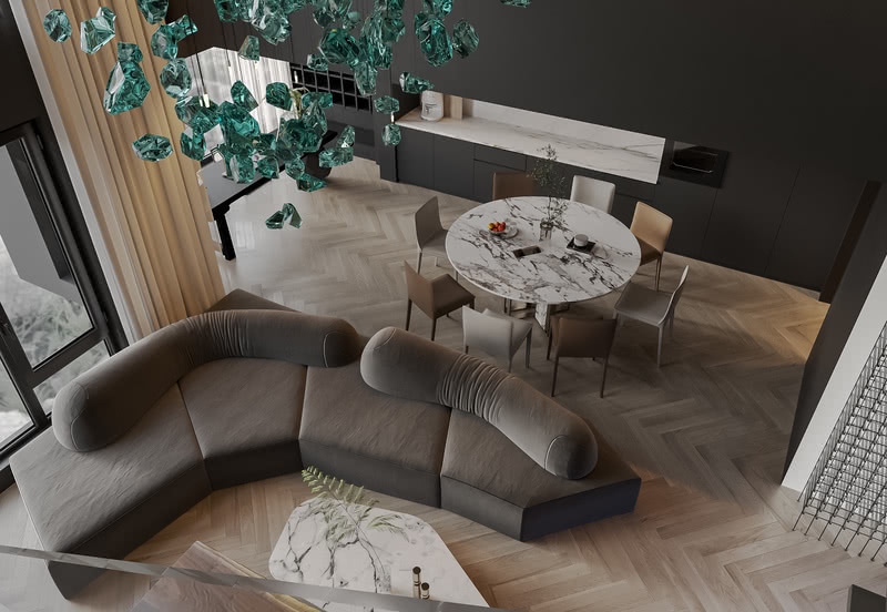 无双 · 贵阳市观山湖区阅山湖 480 平米三层电梯间全案设计丨中国贵阳丨贵州诺克设计有限公司-82