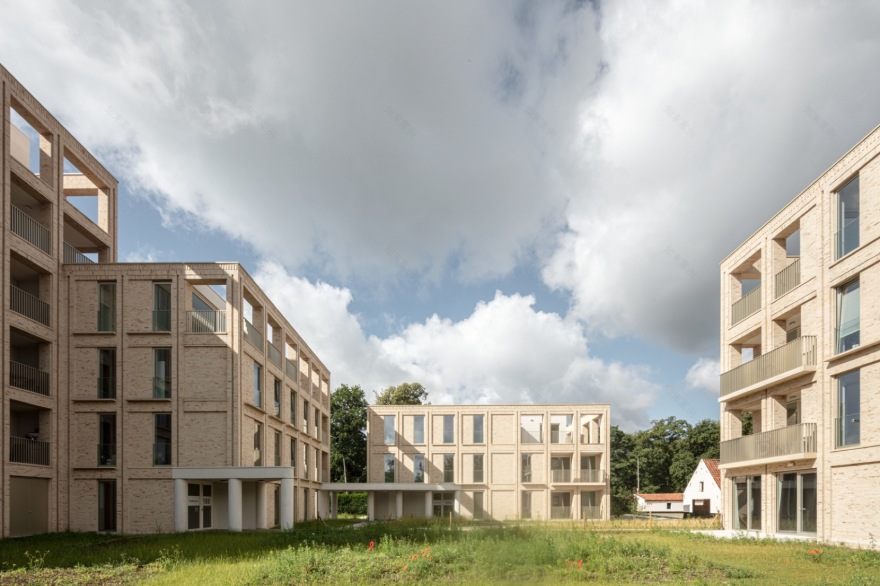 Hutsepotstraat:54 套公寓丨比利时丨WES architects-6