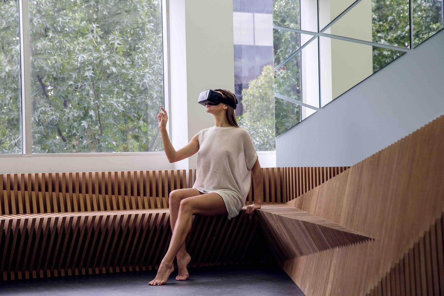 加州牙科办公室 | 隐藏的吊顶艺术-3