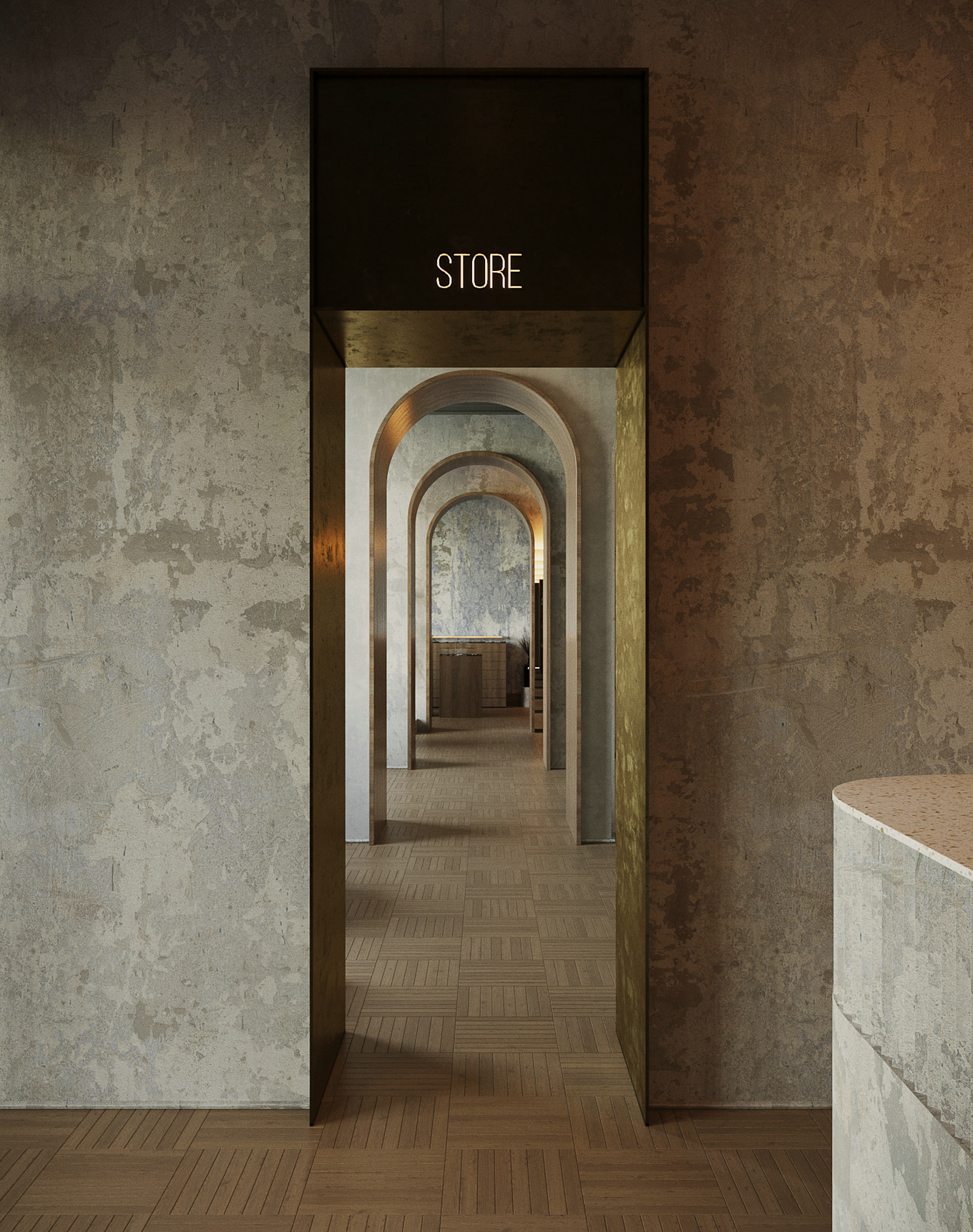 极具特色的商业空间，简洁而独特的设计-6