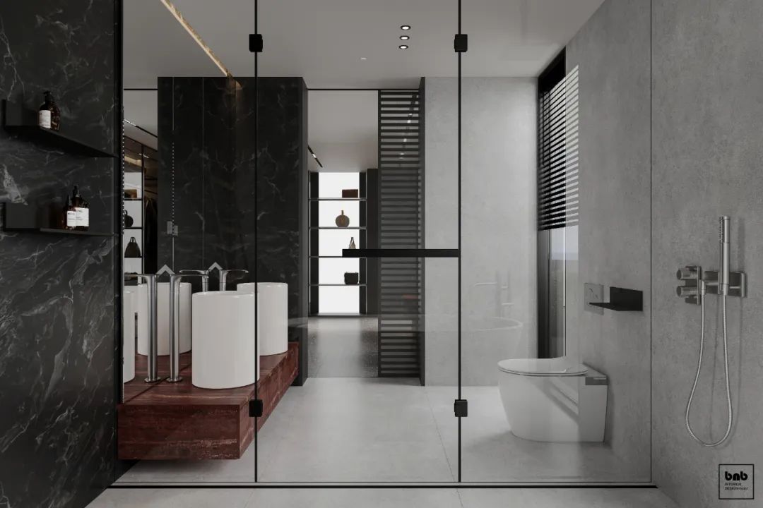 顶层住宅设计丨本白设计-59