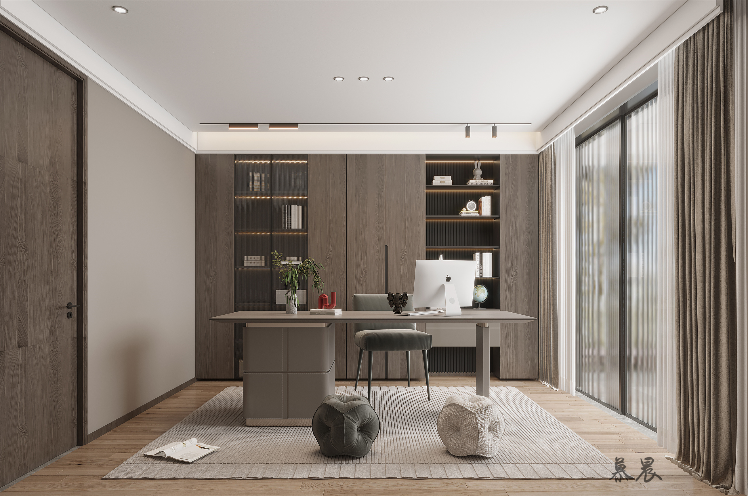 现代别墅|舒适自然，干净纯粹-2