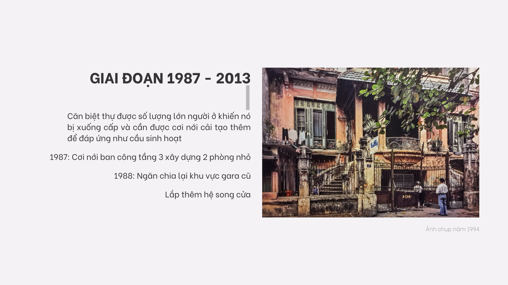 Nghiên cứu bảo tồn Biệt thự số 8 Chân Cầm-12