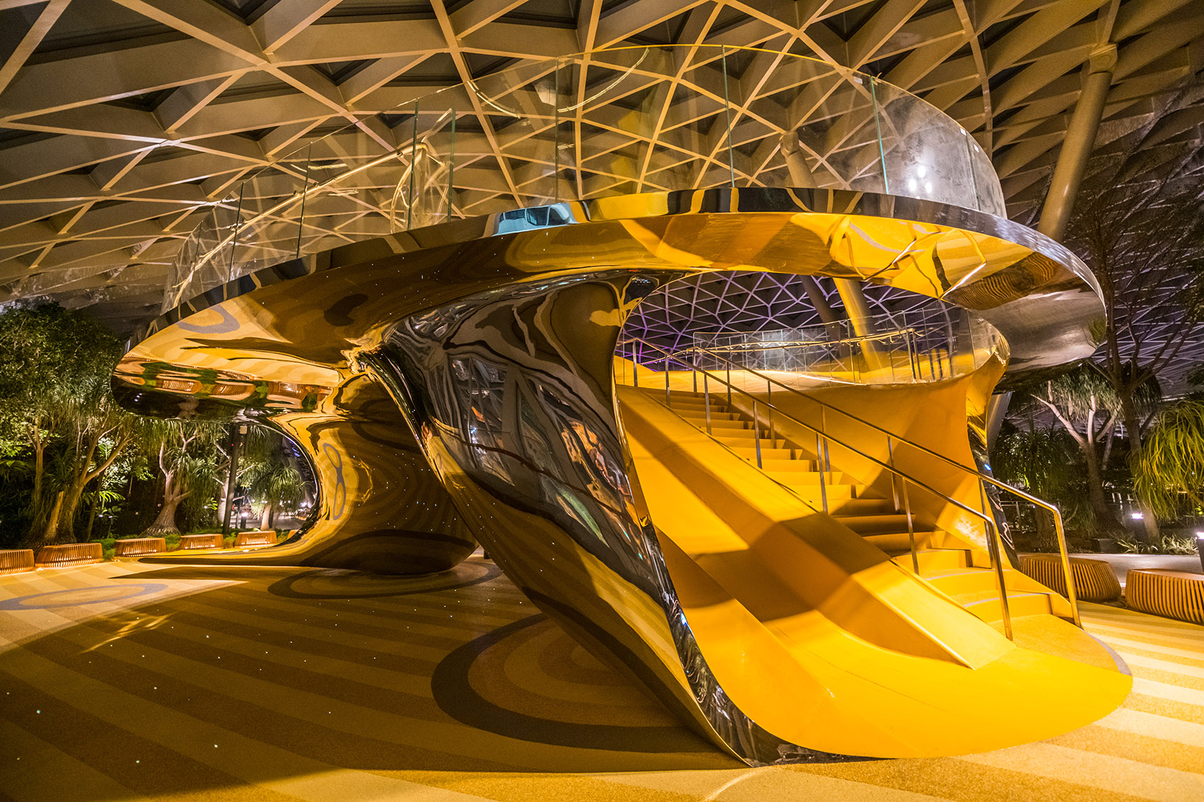 Jewel樟宜机场大楼探索滑梯,新加坡 / Carve + Playpoint-34