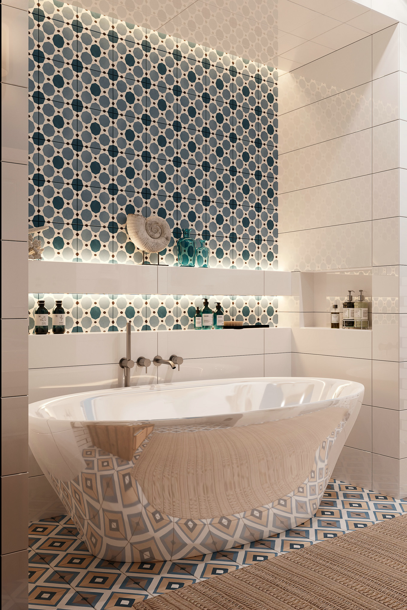 色彩盛宴 | 78 平混搭风格公寓设计-17