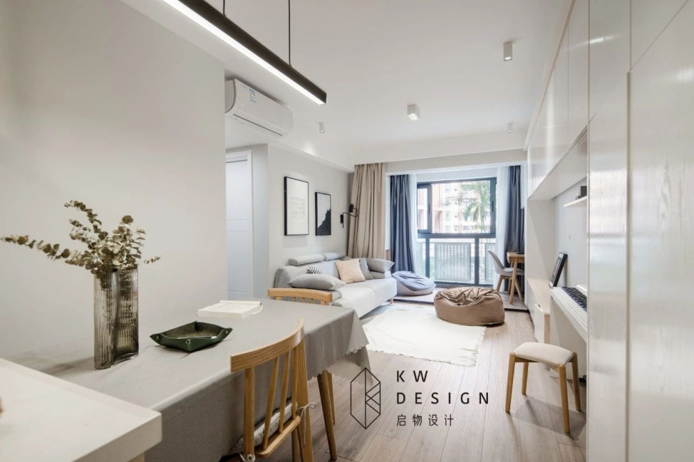 63 平米两居室,环保收纳美学之家-3