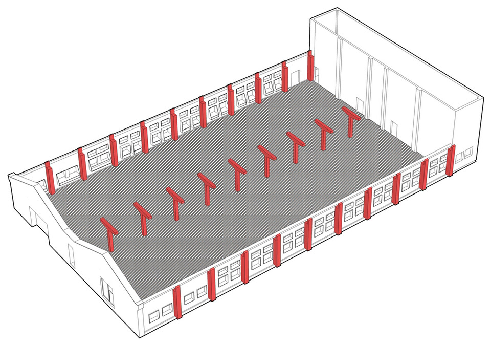 一艘悬浮的“战舰” & 幸福码头8号楼空间改造项目，上海 / 杜兹设计-7