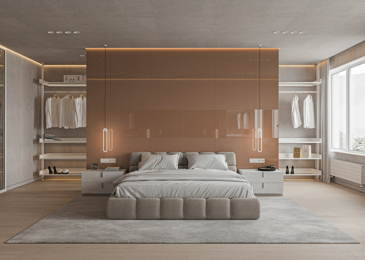 110㎡浅色系住宅设计-26