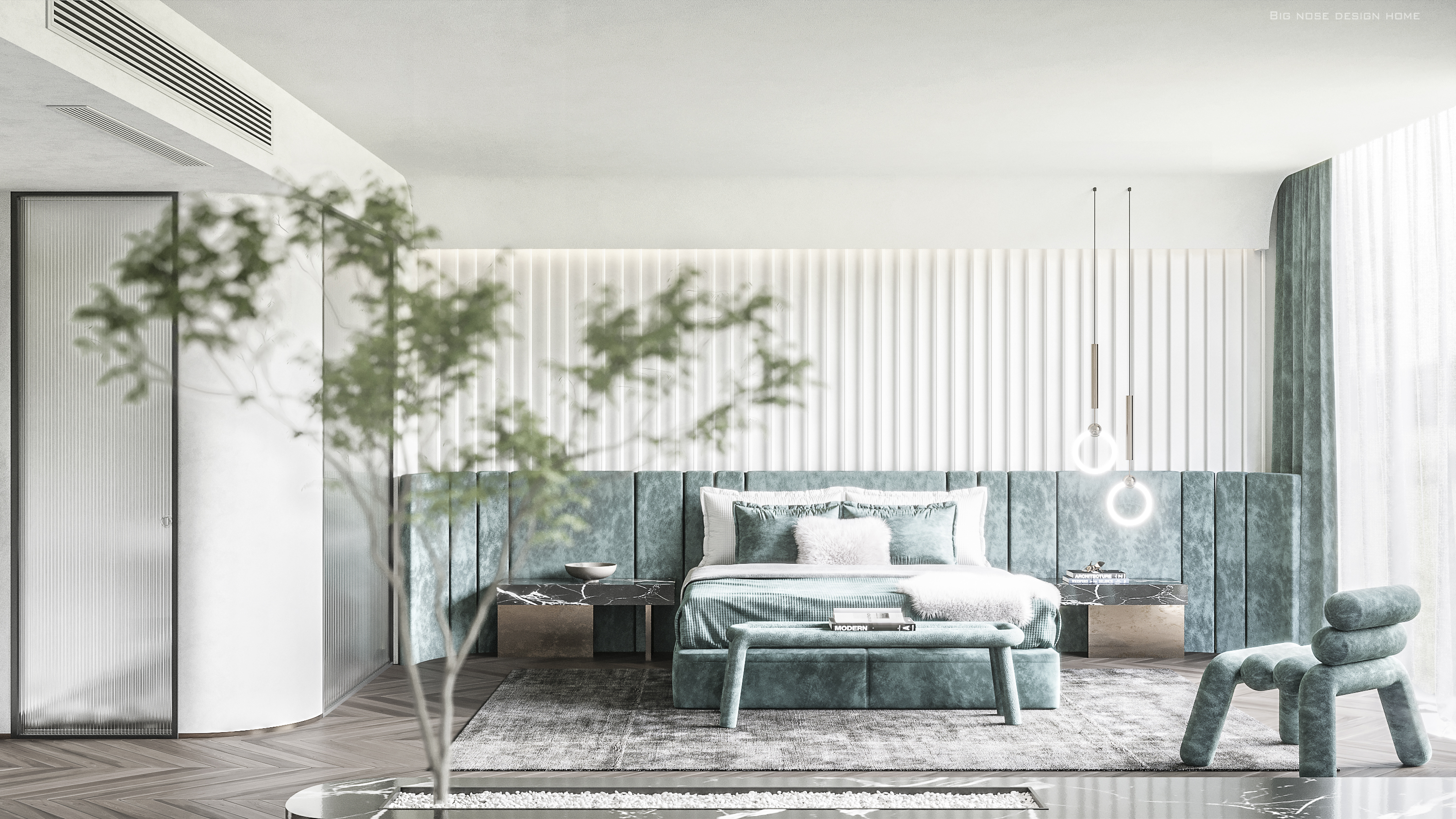 微弧的简约家居-14