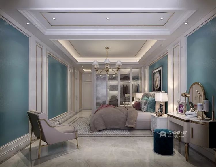 194㎡简欧设计，褪去奢华更显高贵！-24