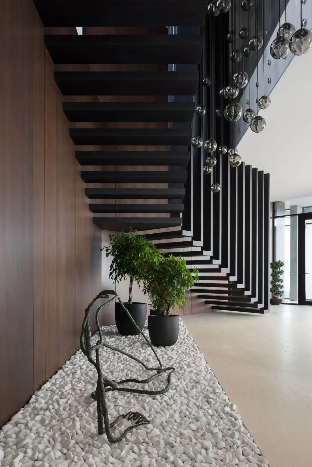 莫斯科郊区别墅，极简美学与自然融合的典范-83