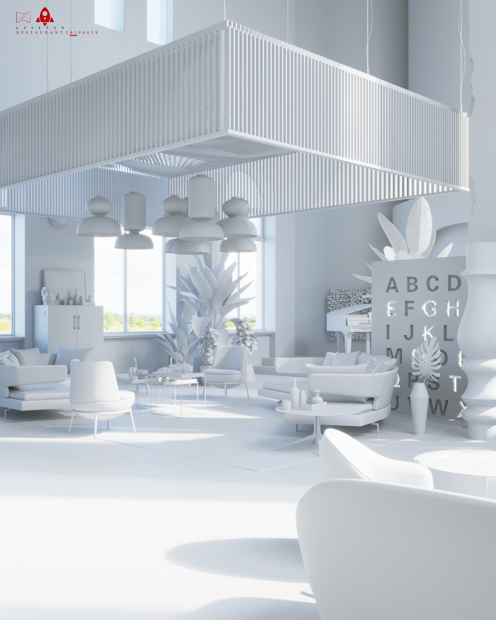 绿意盎然的空间混搭-28