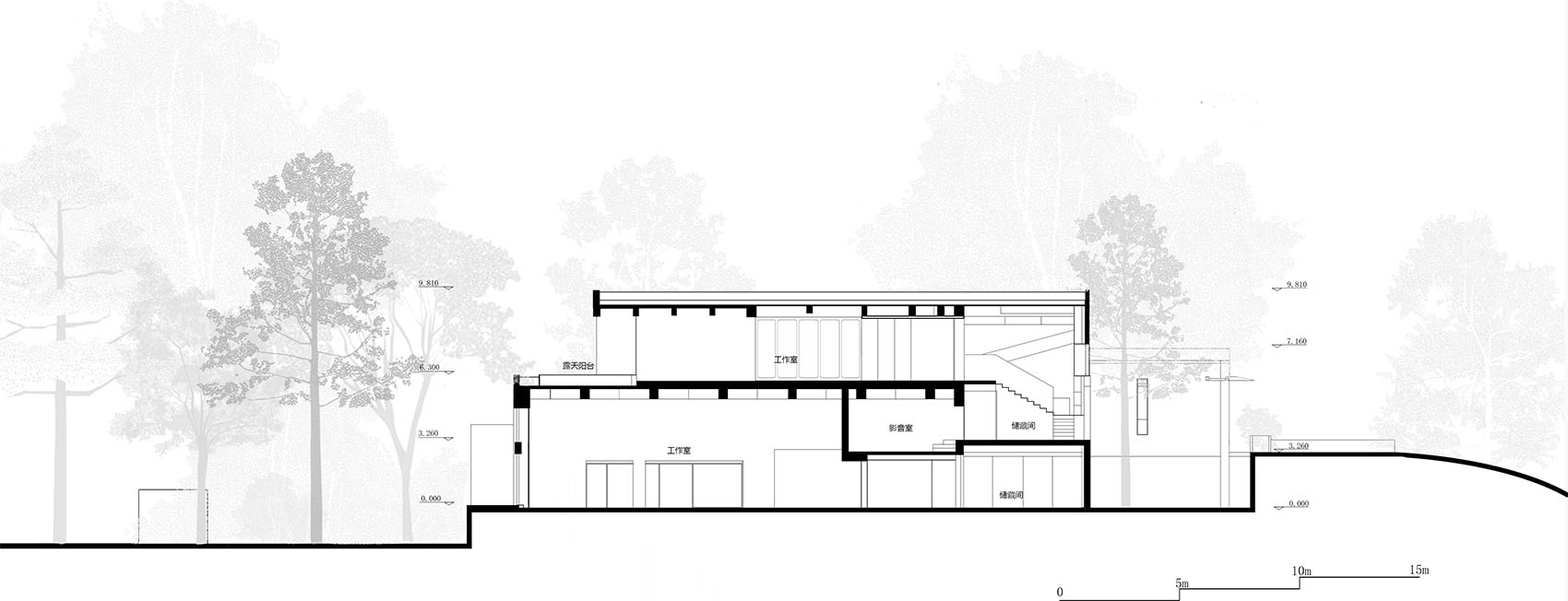 蓝顶艺术中心3号楼改造丨中国成都丨相对建筑-77