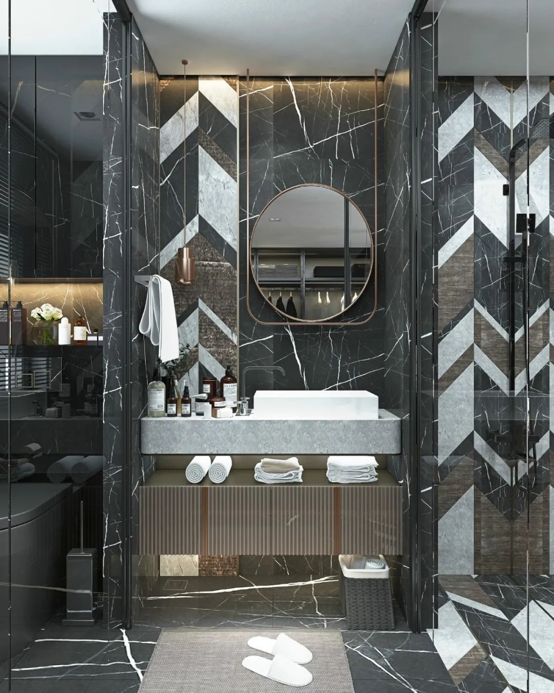 180㎡现代都市公寓丨Cihan Studio-47